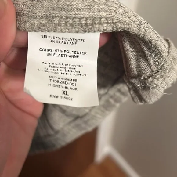 NWOT All in Favor Mock Neck Long Sleeve - Picture 5 of 6